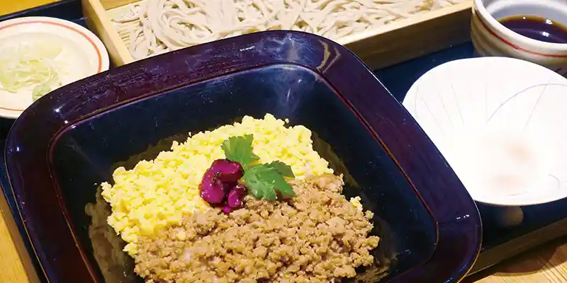 Tottori Gotsuo!! Local Food Fair 3rd "Deer Soboro Two-Color Heavy ~ Hot Spring with Egg" image