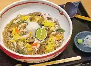 蕎麦処 いなたや 丸の内パレスビル店「すだち香る蒸し鶏おろし蕎麦」はじめました