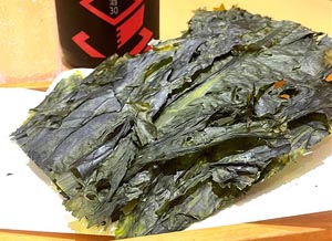 蕎麦と酒 いなたや 丸の内パレスビル店「板わかめ、初物入荷しました！」