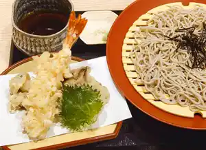 蕎麦処 いなたや 光が丘店「大海老と秋のきのこ天ざる･蕎麦」はじめました