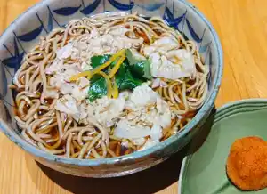 個室処 稲田屋 大手町店、季節のお蕎麦が新しくなりました